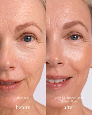 Peach Gel Bronze Drops