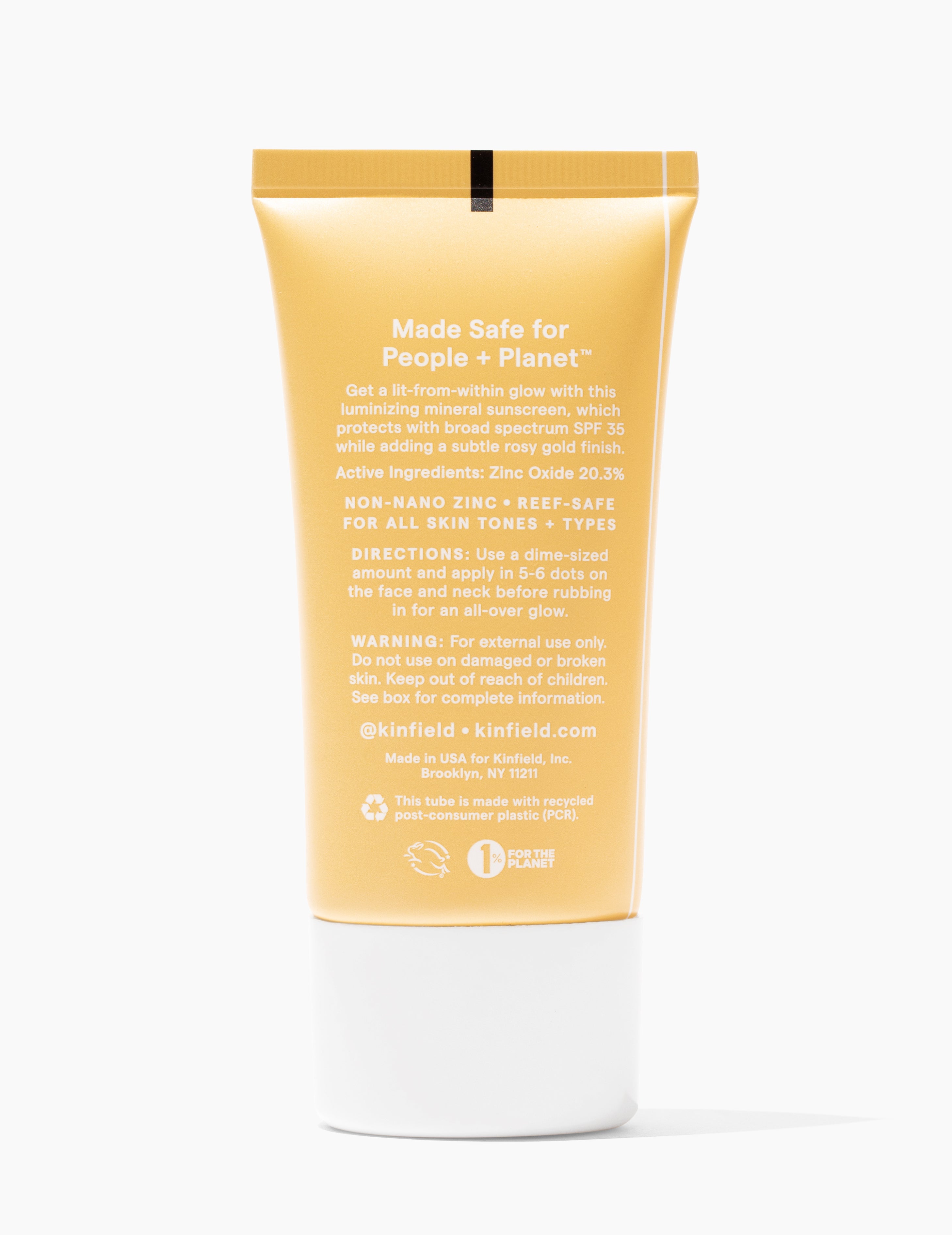 Sunglow SPF 35 Luminizing Tinted Mineral Sunscreen